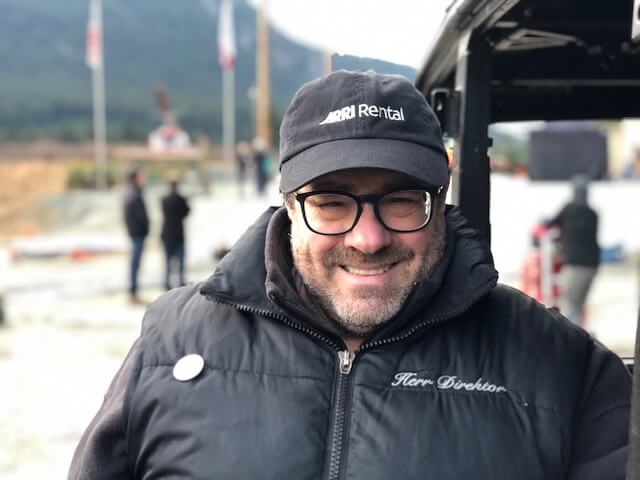 'Don't Turn Out The Lights' Director Andy Fickman smiling outside.