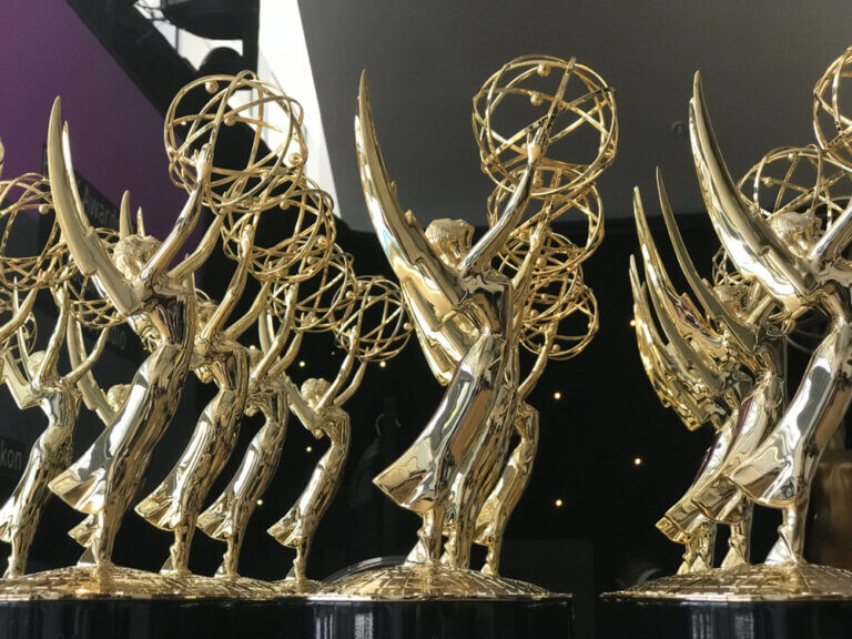 The Emmy award statues in all their glory. The actors we've selected might not win but we know that they absolutely should.